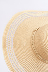 Plain Adjustable Women's Hat light beige