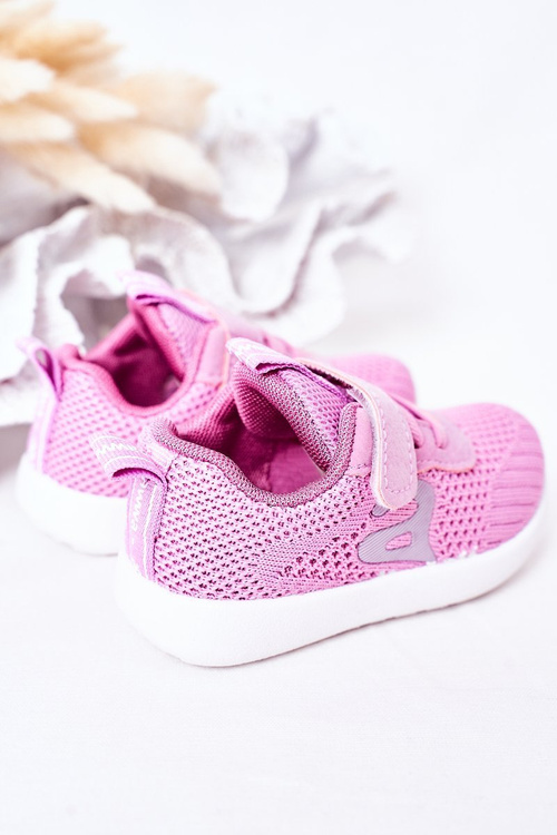 Children's Sport Shoes Dark Pink Little Sportsman