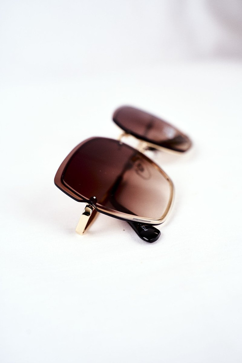 Women's Sunglasses Brown Prius PRE-34 Gold Gradient