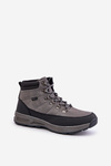Ocieplane Męskie Buty Trekkingowe Szare Lee Cooper LCJ-24-03-3033M