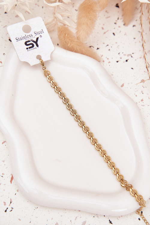 Gold Surgical Steel Bracelet