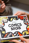 Socks COMICS 2 Pairs Rainbow Socks