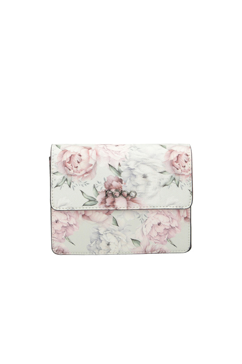 Bag NOBO NBAG-M1070-CM04 White With Flowers