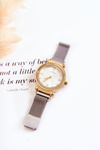 Giorgio & Dario Women's Watch With A Magnet Bracelet Silver-Gold