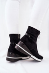 Women’s Boots On Wedge Black Glenvar