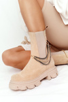 Suede Chelsea Boots Lewski Shoes 2998-0 Sand