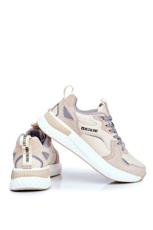 Men's Sport Shoes Big Star Beige GG174465