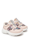 Leather Sport Shoes Snakeskin Pink Gabbie