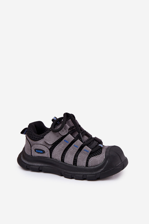 Boys Sports Trekking Shoes Black Falenisa