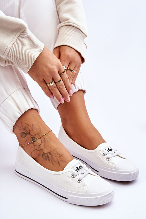 Trampki Tenisówki Damskie LCW-23-31-1791L Białe Lee Cooper