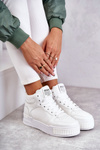 Women's High Sport Shoes White Trisa