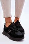 Women's Platform Sports Shoes Black Aisha