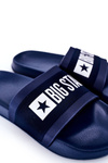 Men's Slippers Big Star HH174833 Navy Blue