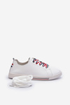 Women's Leather Sneakers White Litzy