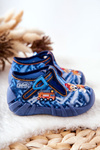 Slippers shoes Befado Dog and Guard 110P354 Blue