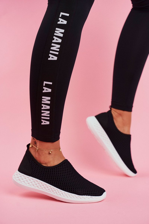 Women's Sport Shoes Slip On Black Gestacio