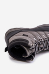Ocieplane Męskie Buty Trekkingowe Szare Lee Cooper LCJ-24-03-3033M