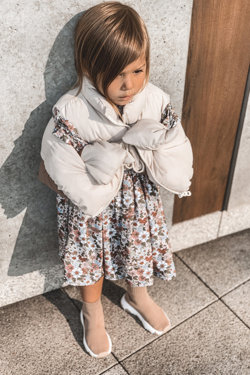 Dziecięce Młodzieżowe Obuwie Sportowe Beżowe Callobe