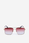 Women's Sunglasses UV400 Gold-Brown