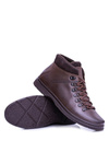 Neex Brown Leather Men's Warmed Boots Timmo Sneakers