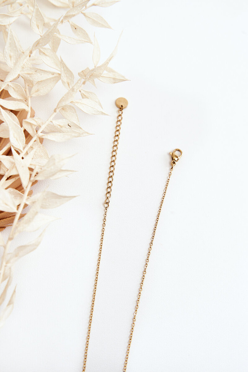 Women's Chain With Fashionable Pendants Gold