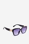 Women's Sunglasses With Gold Detail UV400 Black