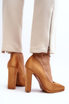 Camel Piatti High Heel Pumps
