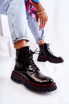Women's Boots Tied Black Sherill