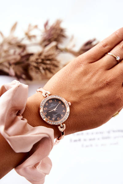 Women's Watch Giorgio&Dario With Zircons Pink Gold
