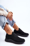 Women's Slip-On Sport Shoes Black Claris