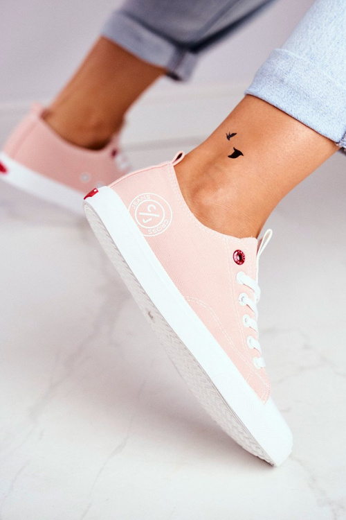 Women's Cross Jeans Sneakers Pink FF2R4019C