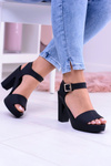Women's Rubber Stiletto Sandals Meliski Viene