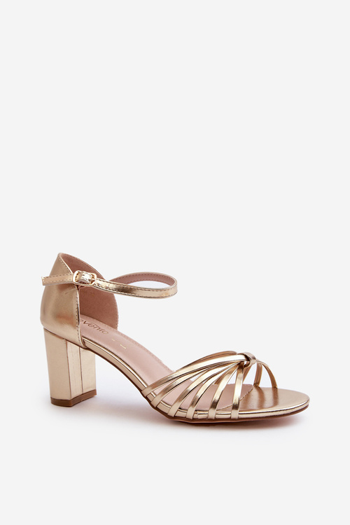 Women's Golden Wedge Sandals Pyrrette