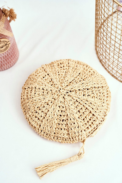 Women's Bag Braided Boho Beige