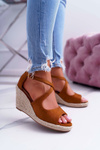 Women's Espadrilles Sandals Camel Margus