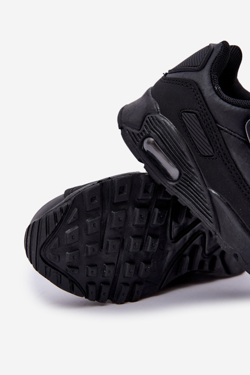 Children's sneakers with velcro in black Krissandra