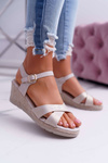 Women's Elegant Midney Grey Sandals on Stiletto Heels