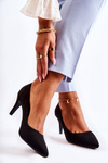 Classic Suede Heels Black Theira