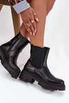 Insulated ankle boots with zipper Black Niviane
