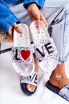 Klapki Gumowe Big Star Love Białe DD274A256 