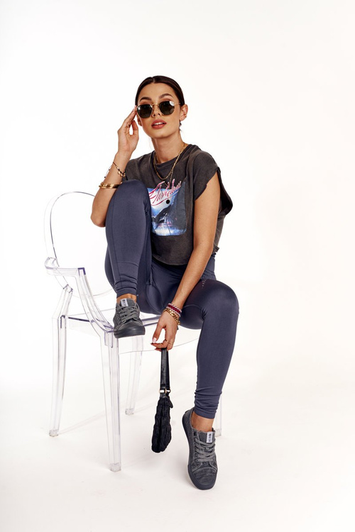 Women's Low Sneakers Big Star DD274440 Dark Grey