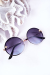Gold Sunglasses With A Fly Graphite Ombre