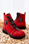 Children's Boots Warm Red Mini Aspen
