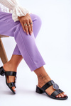 Elegant High Heels Sergio Leone KL310 Black