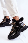 Women's Insulated Sports Boots Black Edora