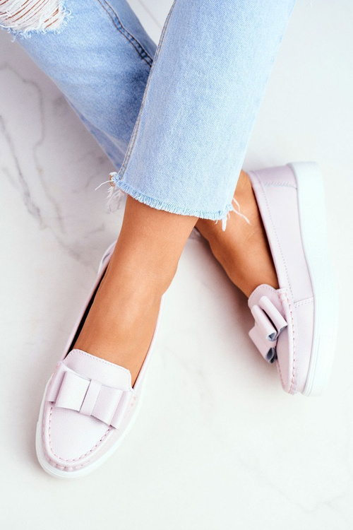 Mokassins Women's Leather Pink Lovren