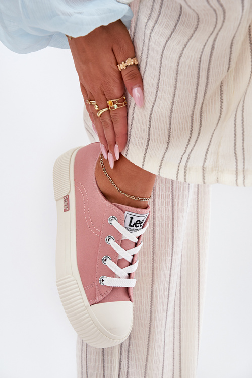 Womens Platform Sneakers Pink LEE ISLA C WOMEN LOW 50251001