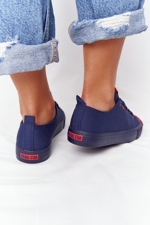 Women's Sneakers BIG STAR HH274676 Navy Blue