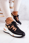 Buty Sportowe Sneakersy Czarne Imperio