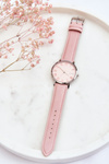 Women's Analog Strap Watch ERNEST Pink